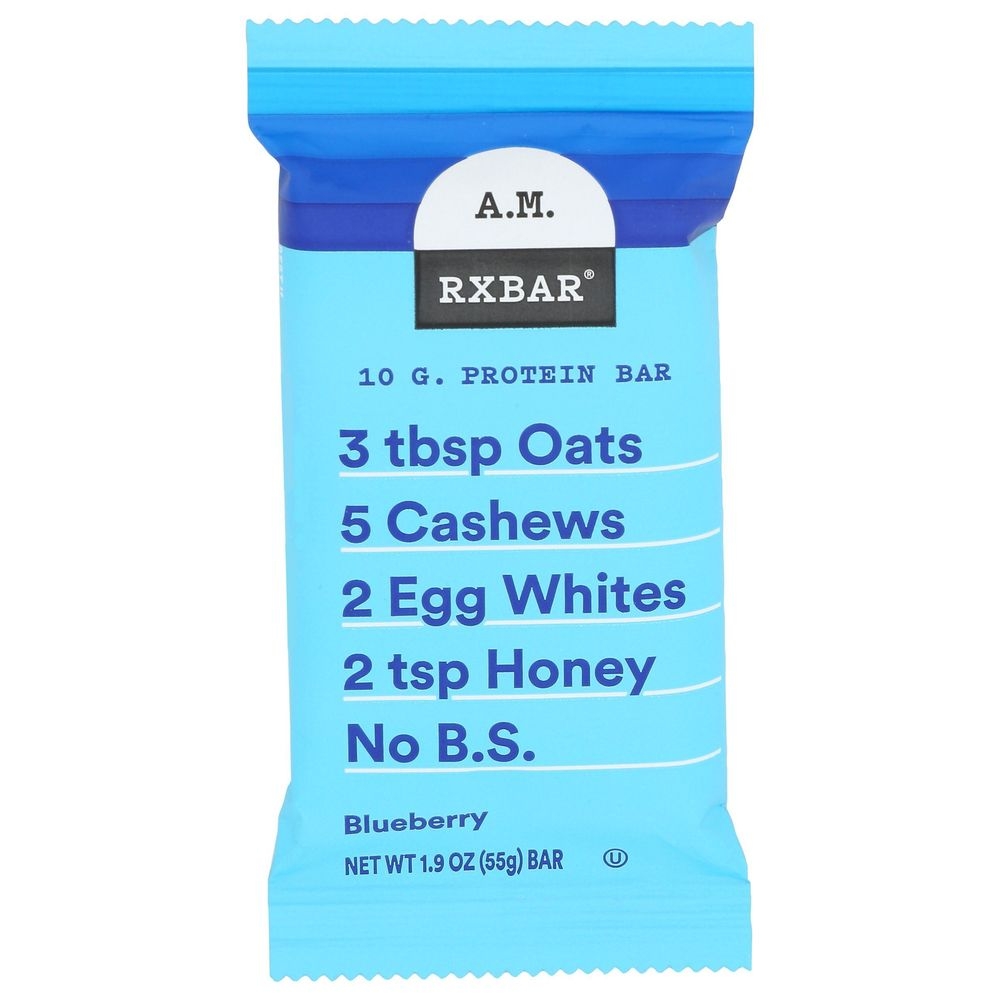 Rxbar Blueberry Protein Bar, 1.9 Ounce -- 12 per case