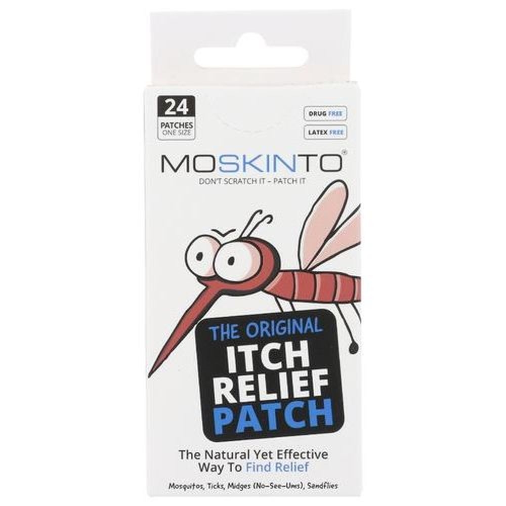 Moskinto The Original Itch Relief Patch, 24 count -- 10 per case