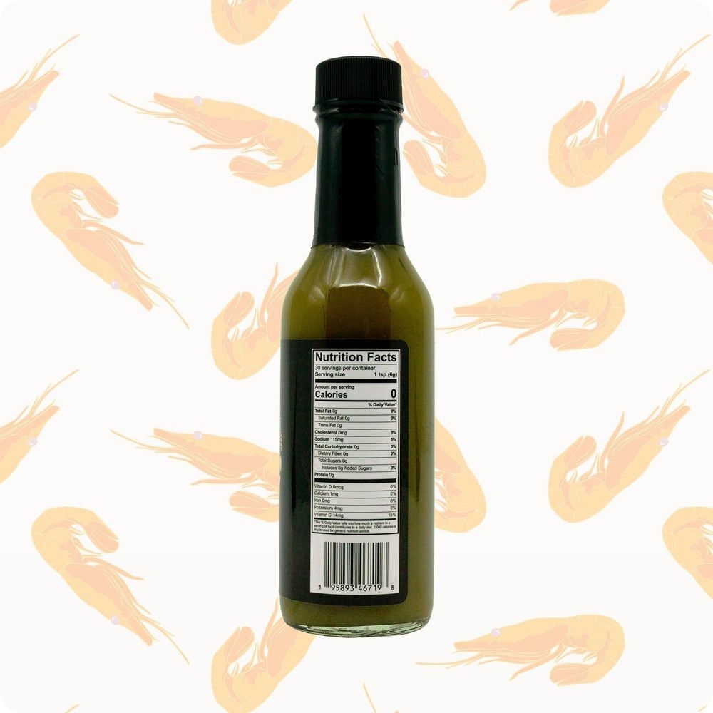 Cajun Two Step Gator Drool Hot Sauce, 5 Ounce -- 12 per case