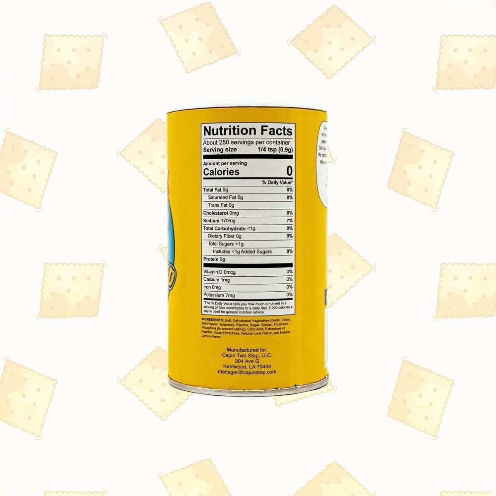 Cajun Two Step Fire Seasoning, 8 Ounce -- 8 per case