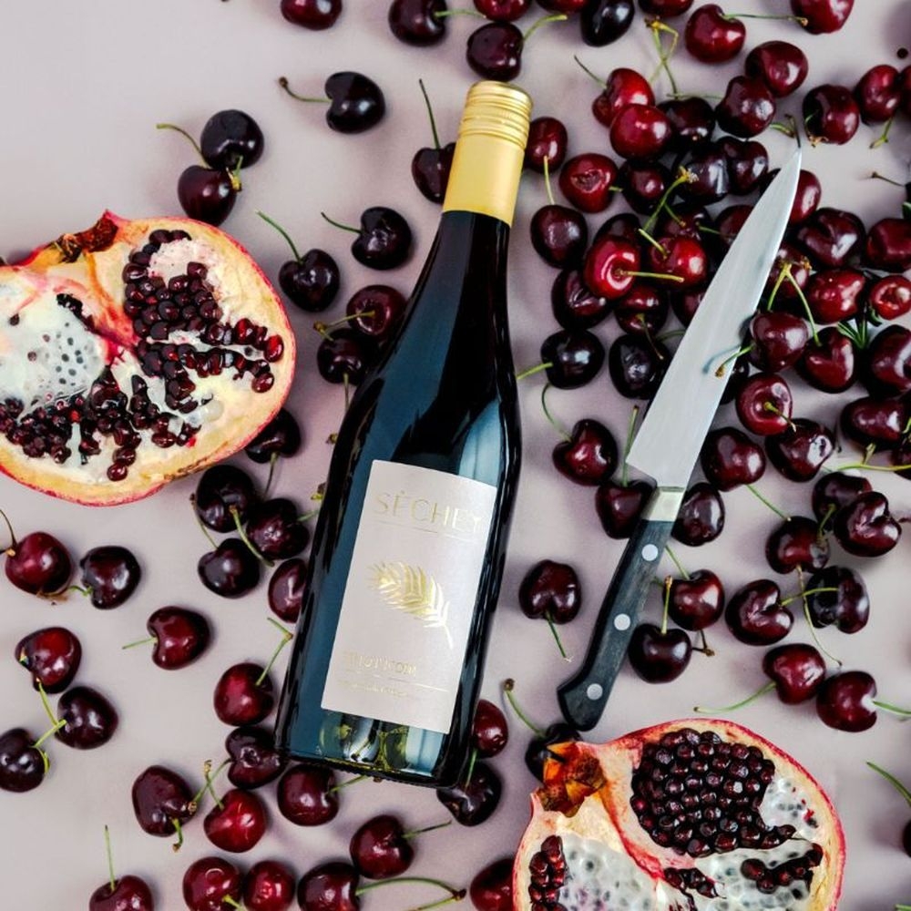 Sechey Non Alcoholic Pinot Noir, 750 Milliliter -- 6 per case