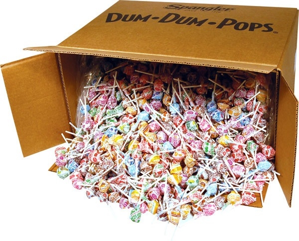 Dum Dum Pops Bulk Assorterd Mstery Candy, 30 Pound.
