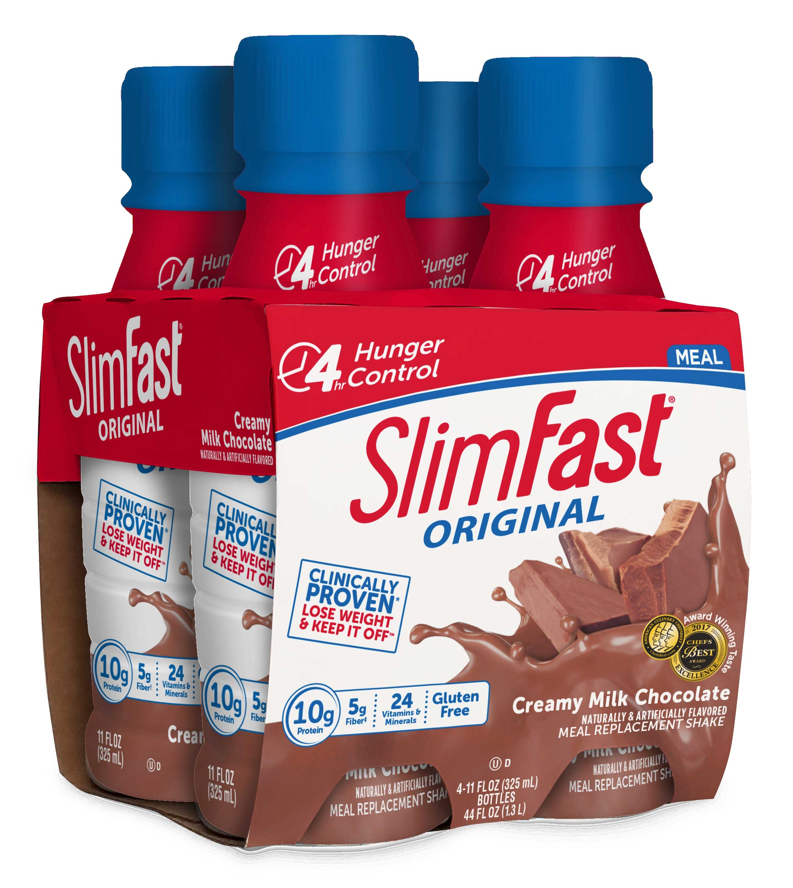 SlimFast Ready To Drink Creamy Milk Chocolate, 11 Ounce -- 12 per case.