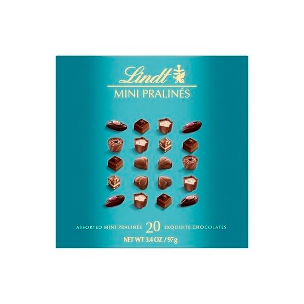 Lindt Mini Chocolate Pralines, 3.4 Ounce -- 8 per case