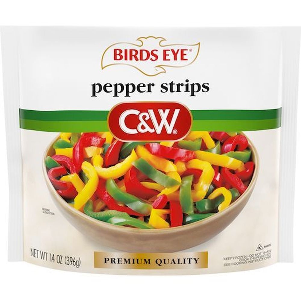 Birds Eye C and W Premium Quality Bell Pepper Strips, 14 Ounce -- 5 per case