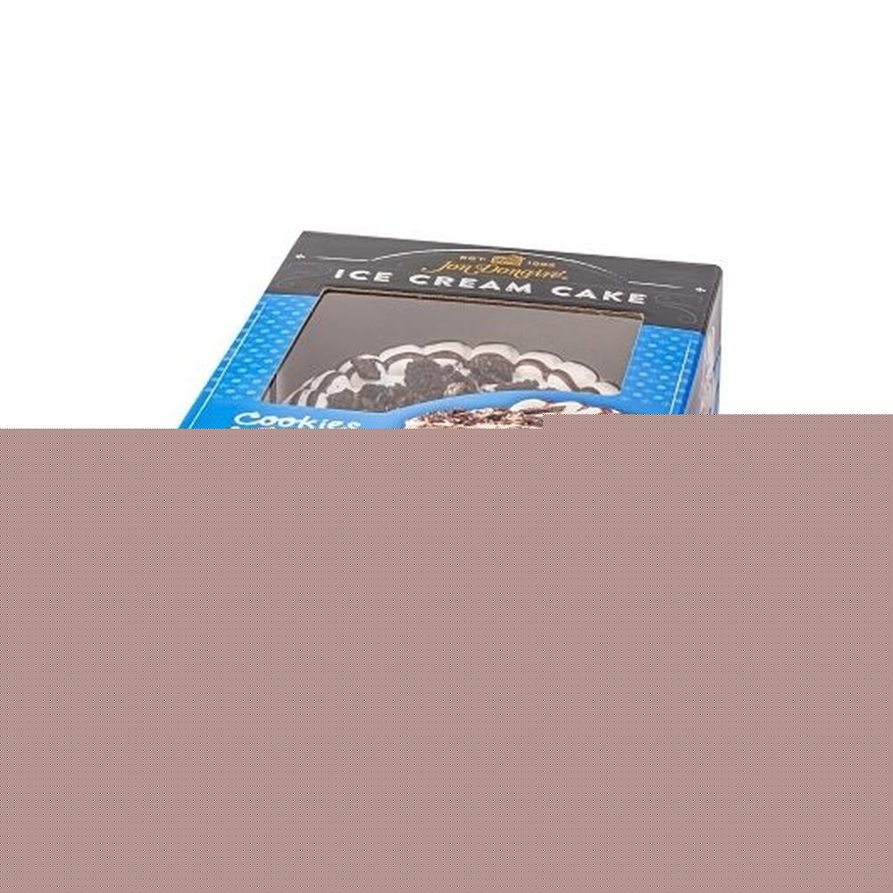 Jon Donaire 8 inch Cookies and Crème Ice Cream Cake, 1.894 Pound -- 4 per case