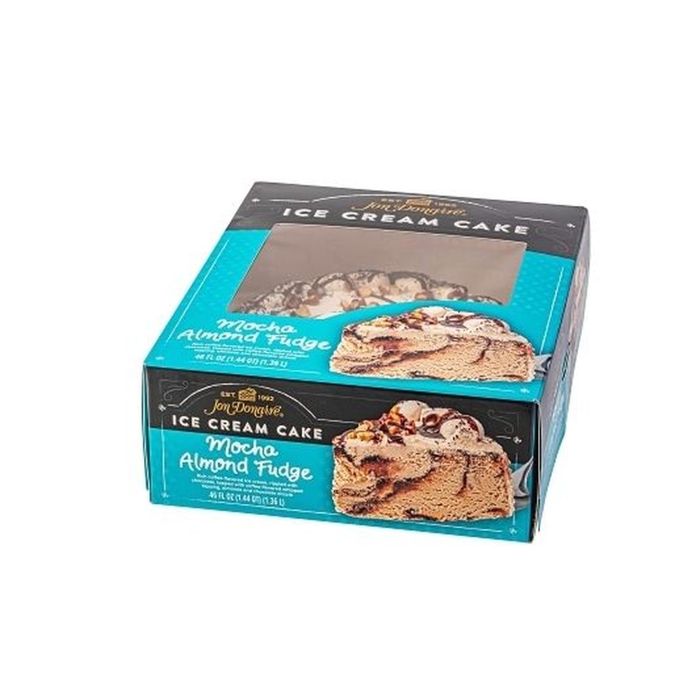 Jon Donaire 8 inch Mocha Almond Fudge Ice Cream Cake, 1.837 Pound -- 4 per case