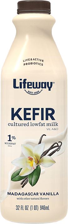 Lifeway Probiotic Low Fat Vanilla Kefir, 32 Ounce -- 6 per case.