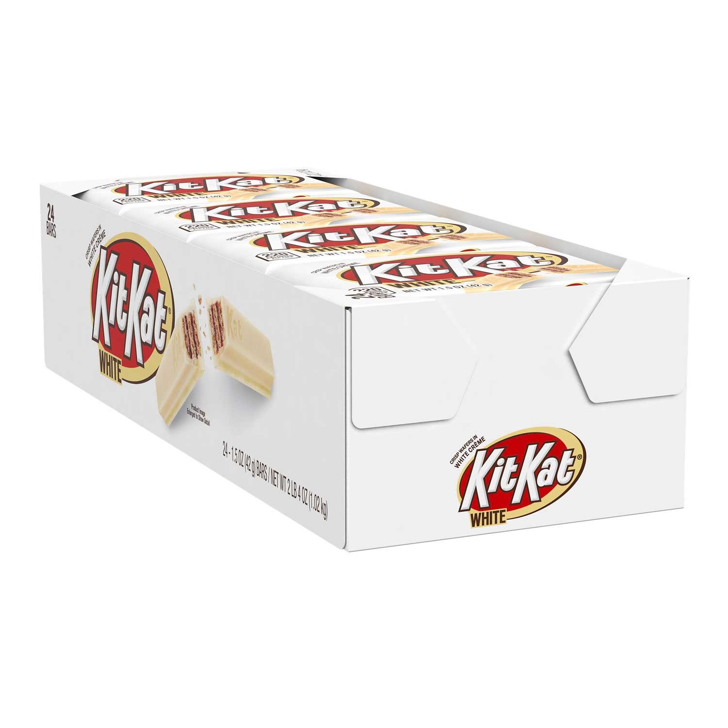 Kit Kat Individually Wrapped White Creme Wafer Candy Bar, 1.5 Ounce -- 288 per case