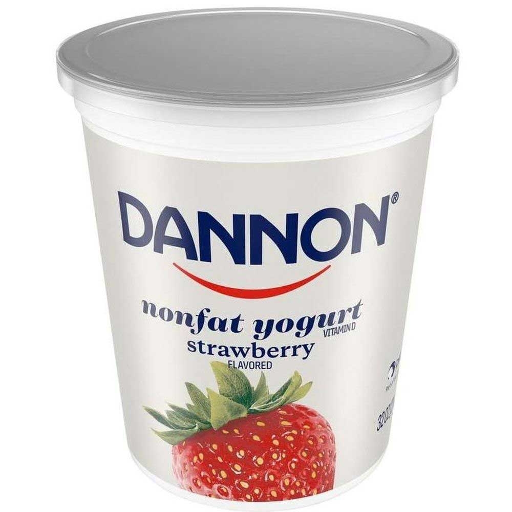 Dannon Strawberry Nonfat Yogurt, 32 Ounce -- 6 per case