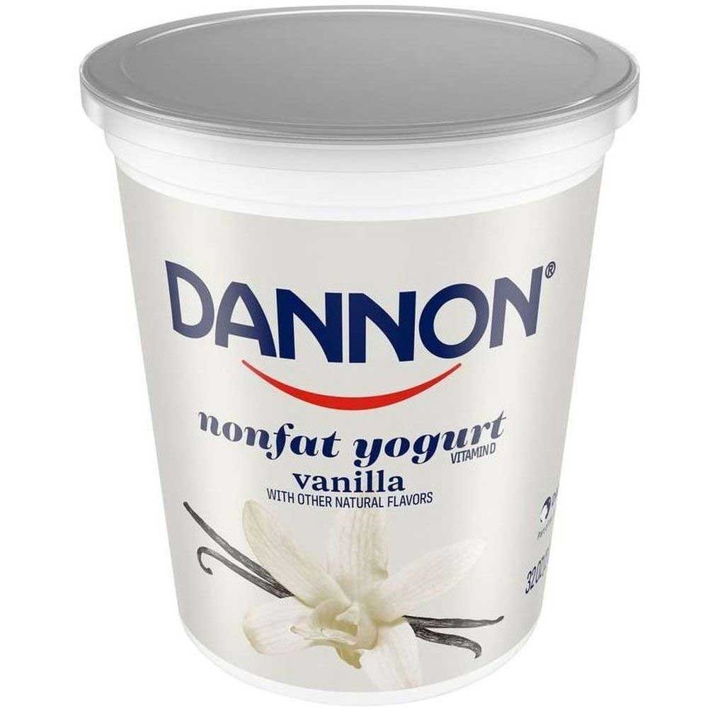 Dannon Vanilla Nonfat Yogurt, 32 Ounce -- 6 per case