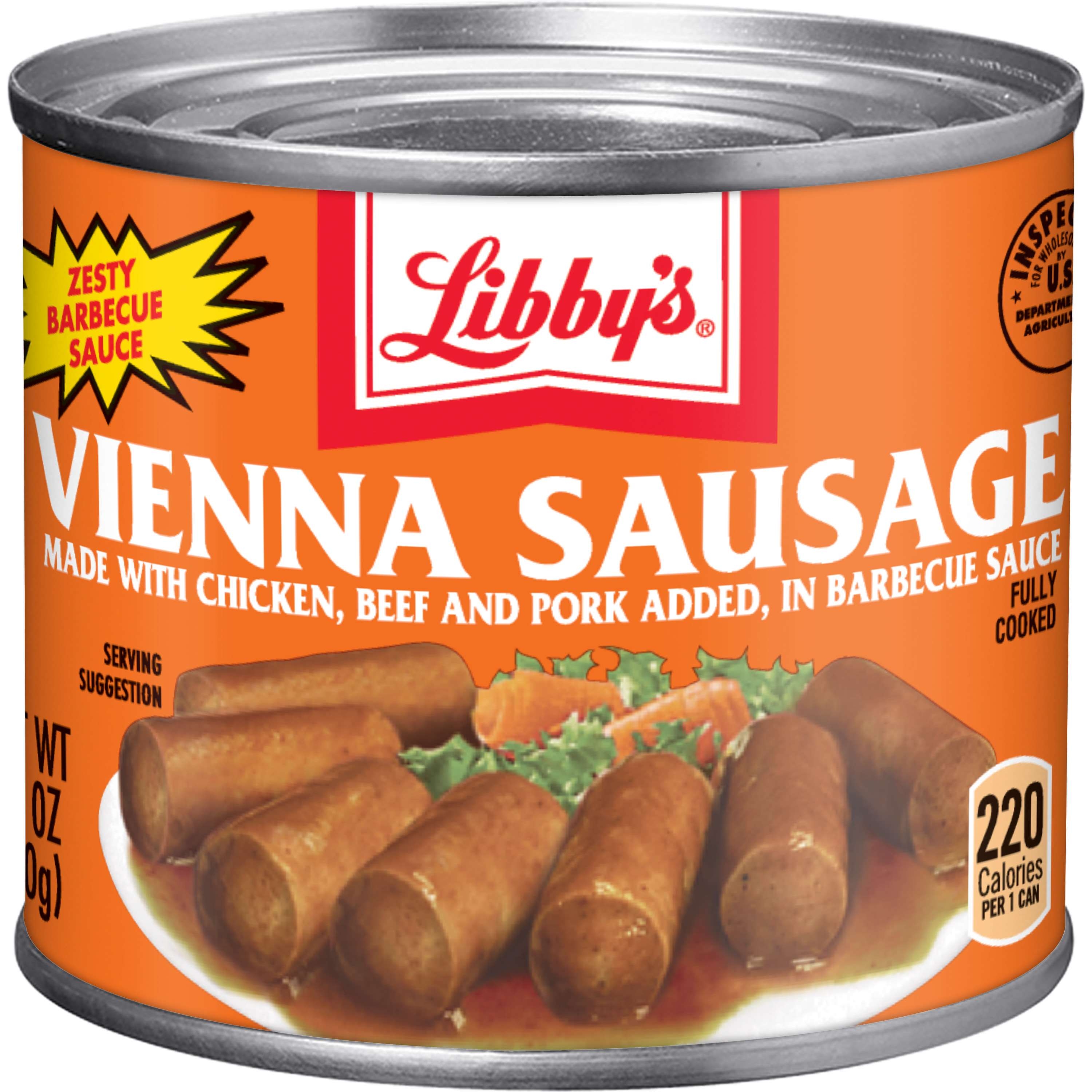 Libbys Vienna Sausage in Barbecue Sauce, 4.6 Ounce -- 24 per case