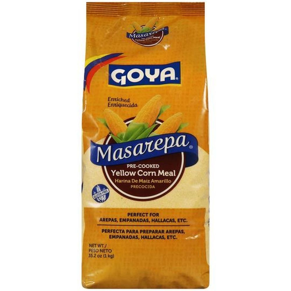 Goya Masarepa Pre Cooked Yellow Corn Meal, 35.2 Ounce -- 10 per case