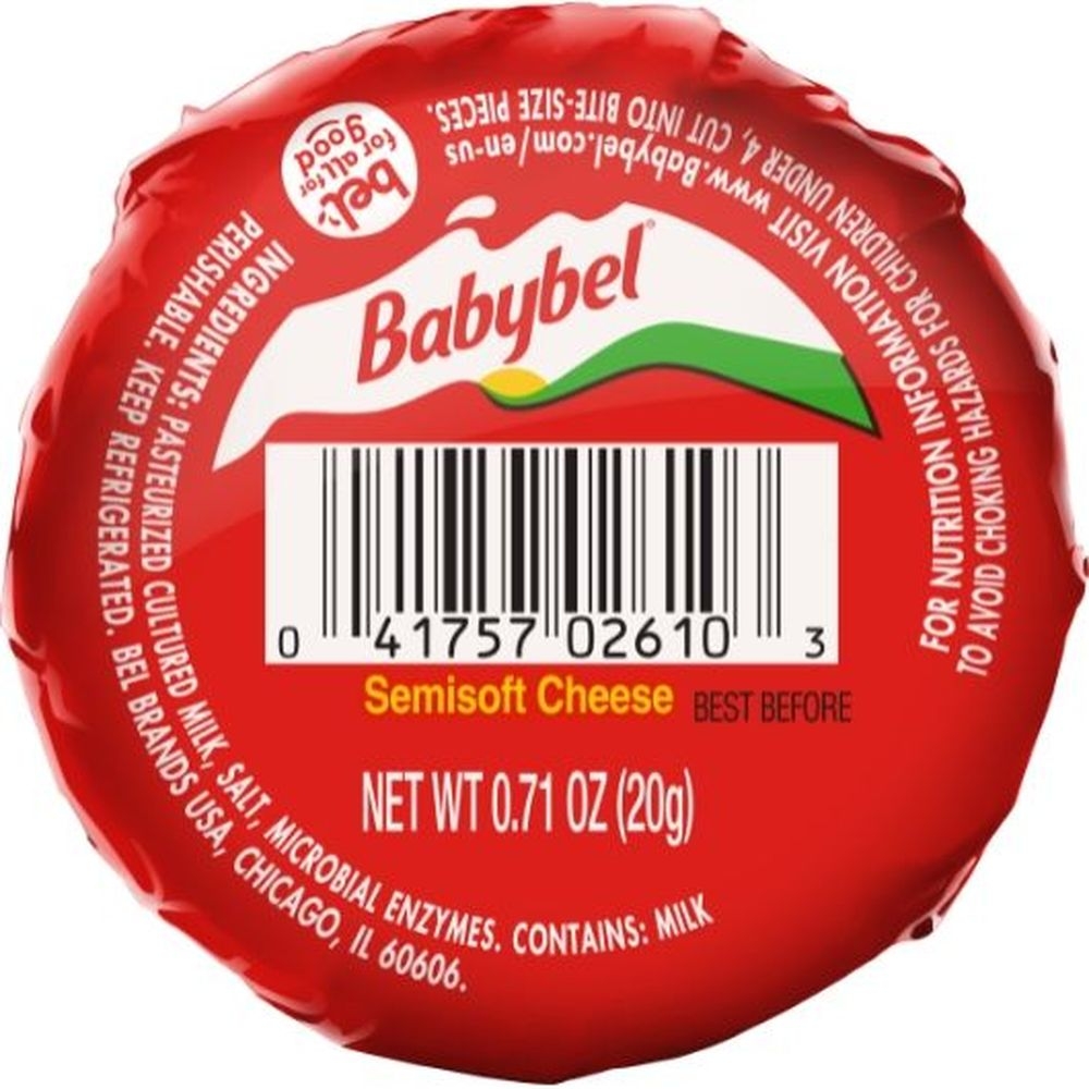 Mini Babybel Original Cheese, 0.71 Ounce -- 30 per case