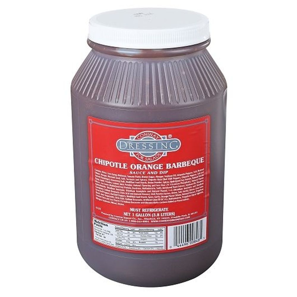 Conway Chipotle Orange Bbq Sauce, 2 Gallon