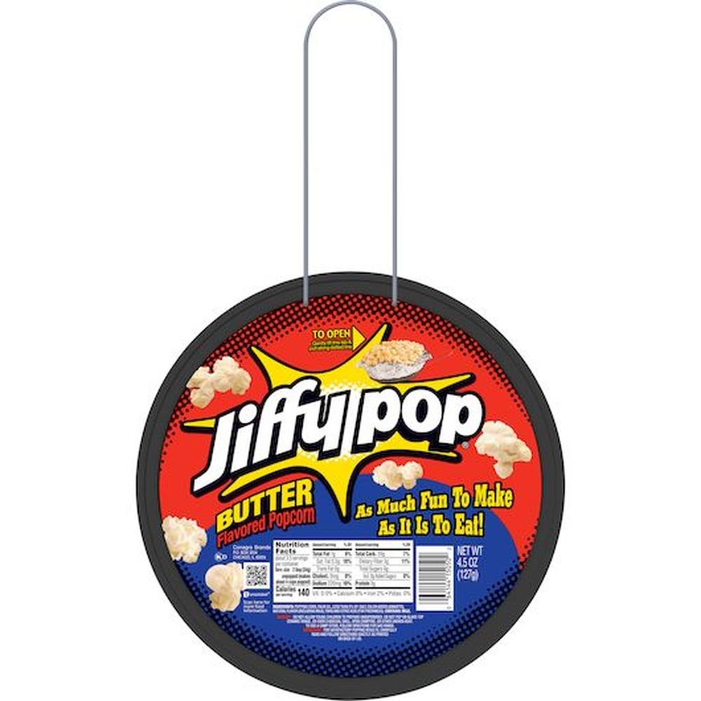 Jiffy Pop Butter Flavored Popcorn, 4.5 Ounce -- 12 per case