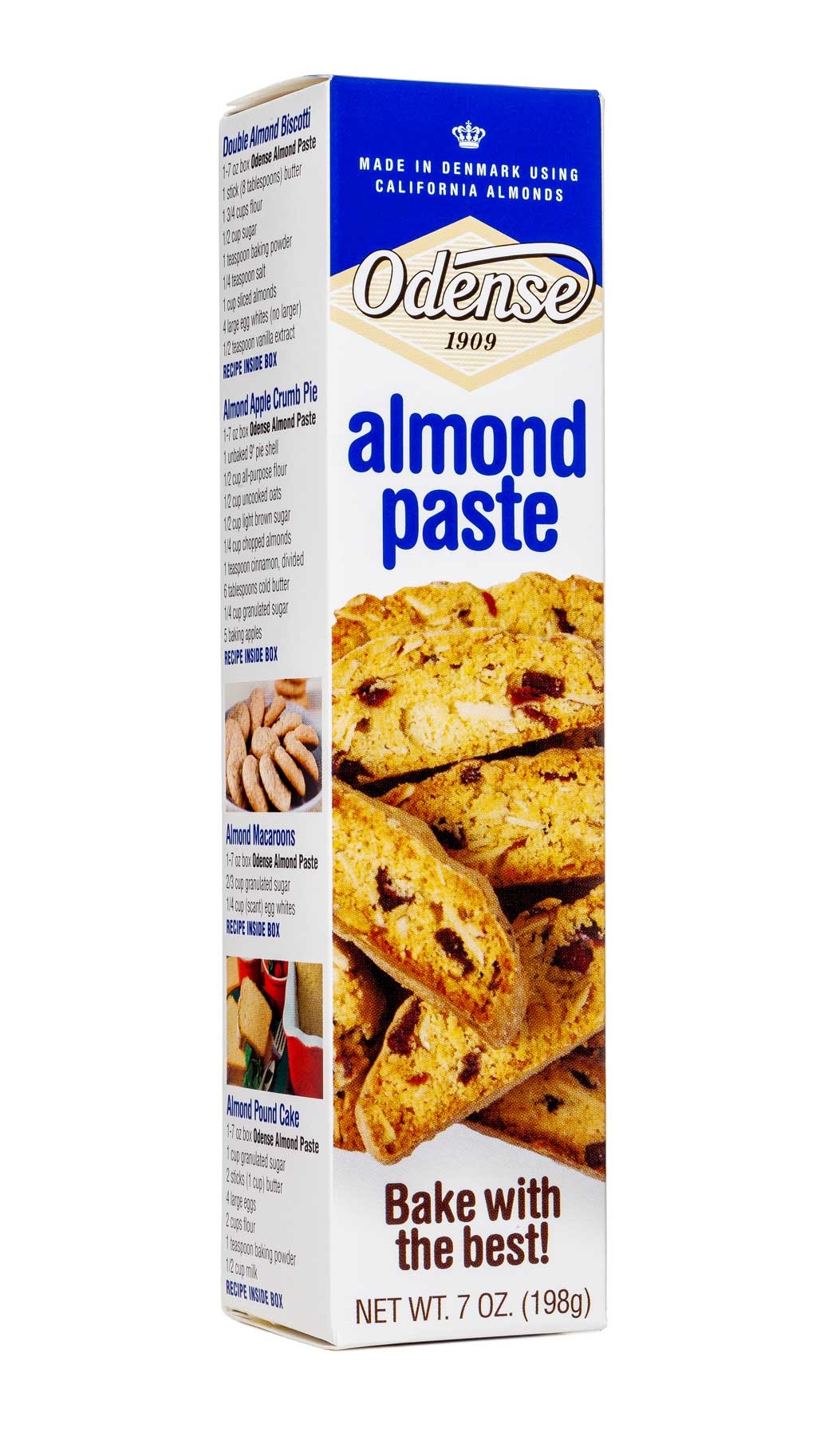 Odense Almond Paste, 7 Ounce -- 12 per case.