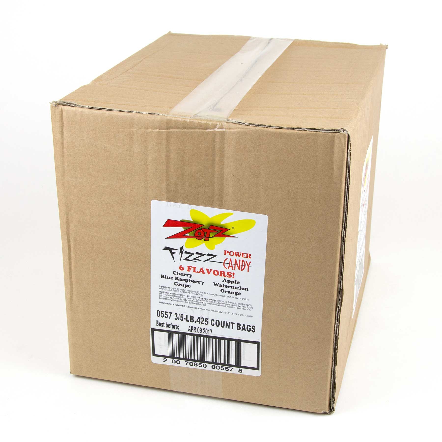 Zotz Assorted Power Candy, 5 Pound -- 3 per case.