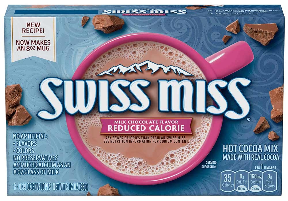 Swiss Miss Reduced Calorie Hot Cocoa Mix, 3.12 Ounce -- 12 per case