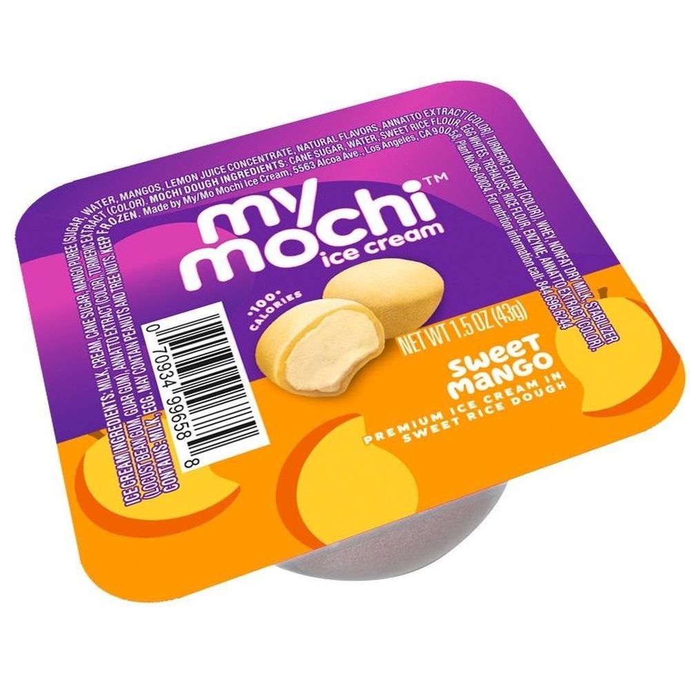 My Mochi Sweet Mango Ice Cream, 1.5 Ounce -- 72 per case
