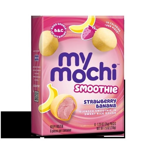My/Mochi Strawberry Banana Smoothie, 7.5 Ounce -- 12 per case
