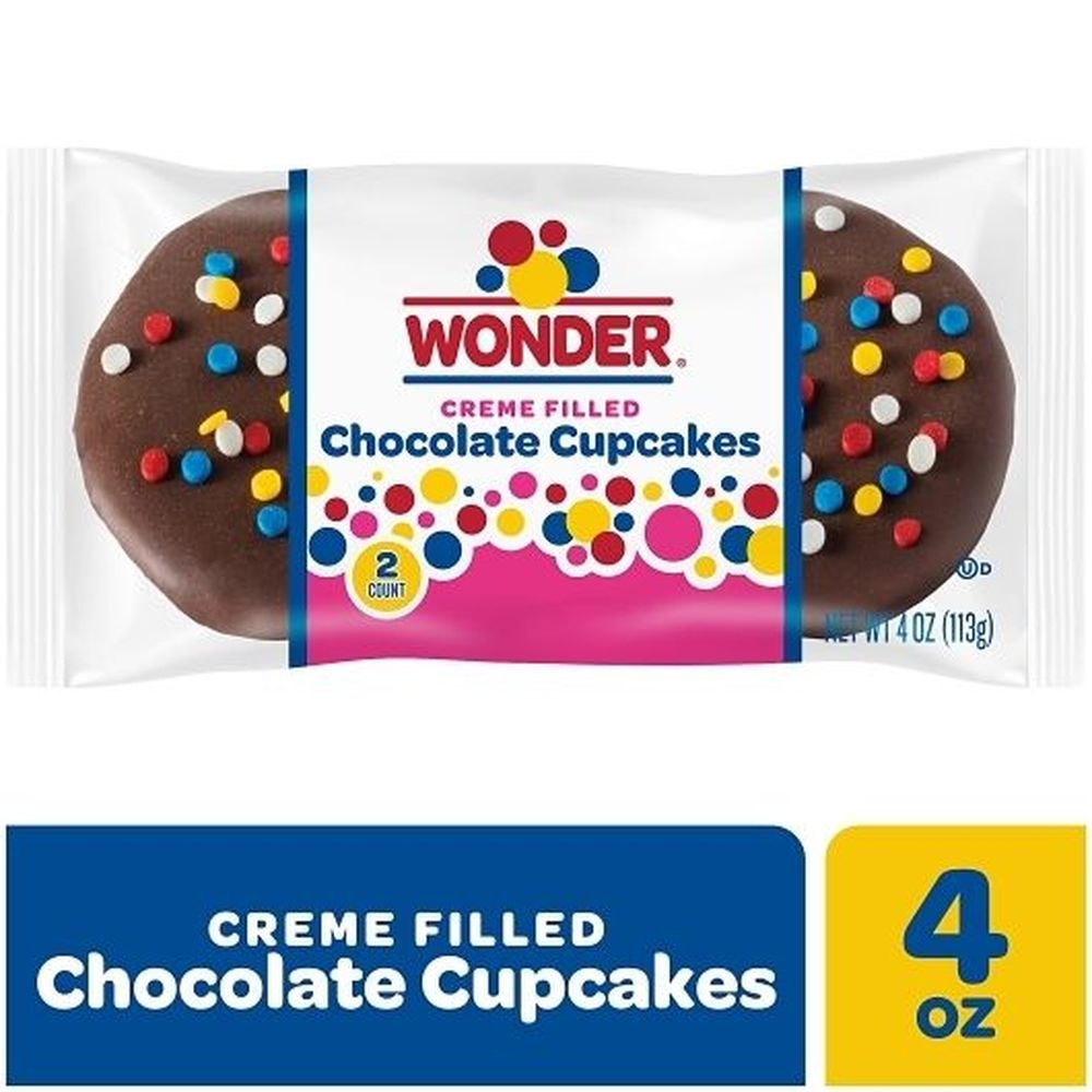 Wonder Chocolate Cupcake, 4 Ounce - 36 per case