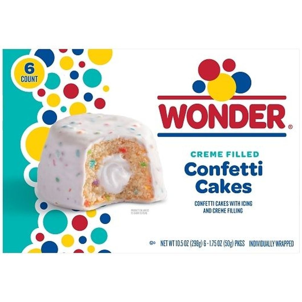 Wonder Confetti Cakes, 10.5 Ounce -- 8 per case