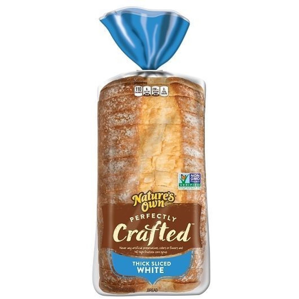 Natures Own Thick Sliced White Bread, 22 Ounce -- 8 per case