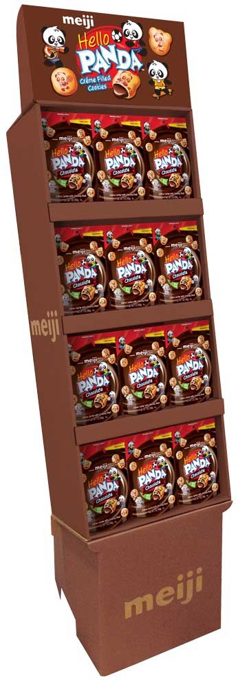 Hello Panda Chocolate Creme Filled Cookie - Display, 7 Ounce -- 48 per case.