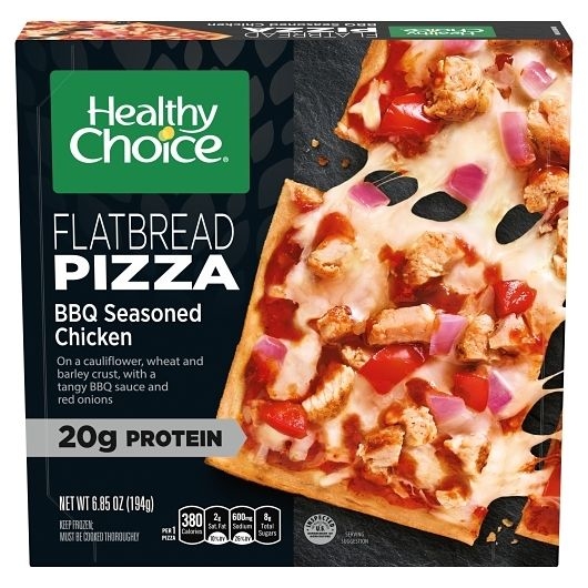 Healthy Choice Barbecue Seasoned Chicken Flatbread Pizza, 6.85 Ounce -- 8 per case