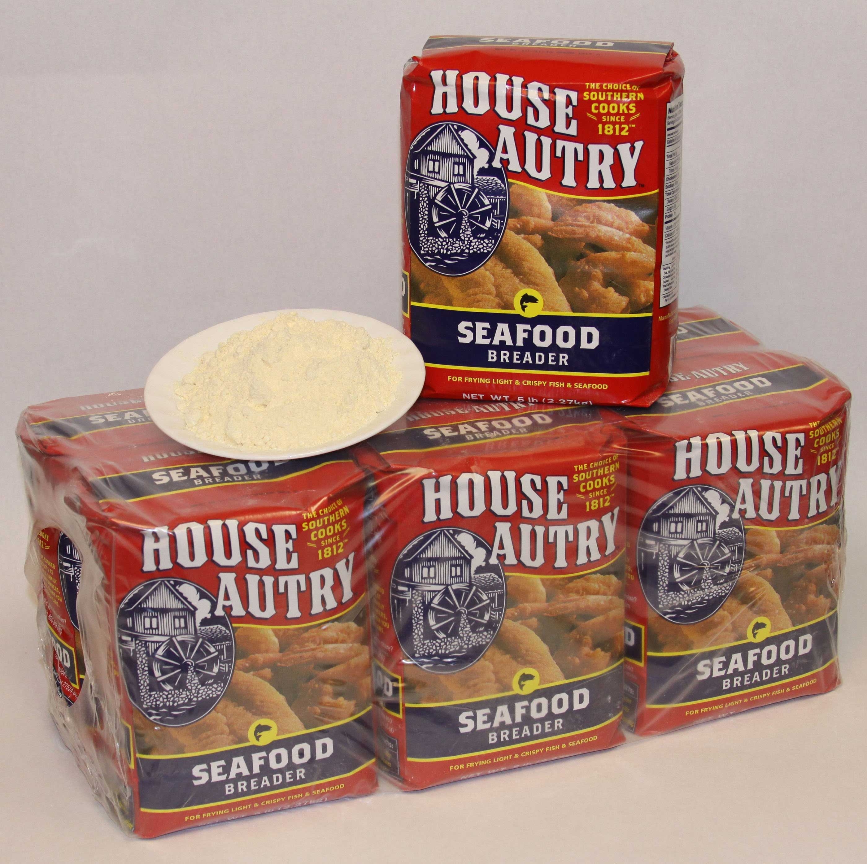 House Autry Seafood Breader, 5 pound -- 6 per case.