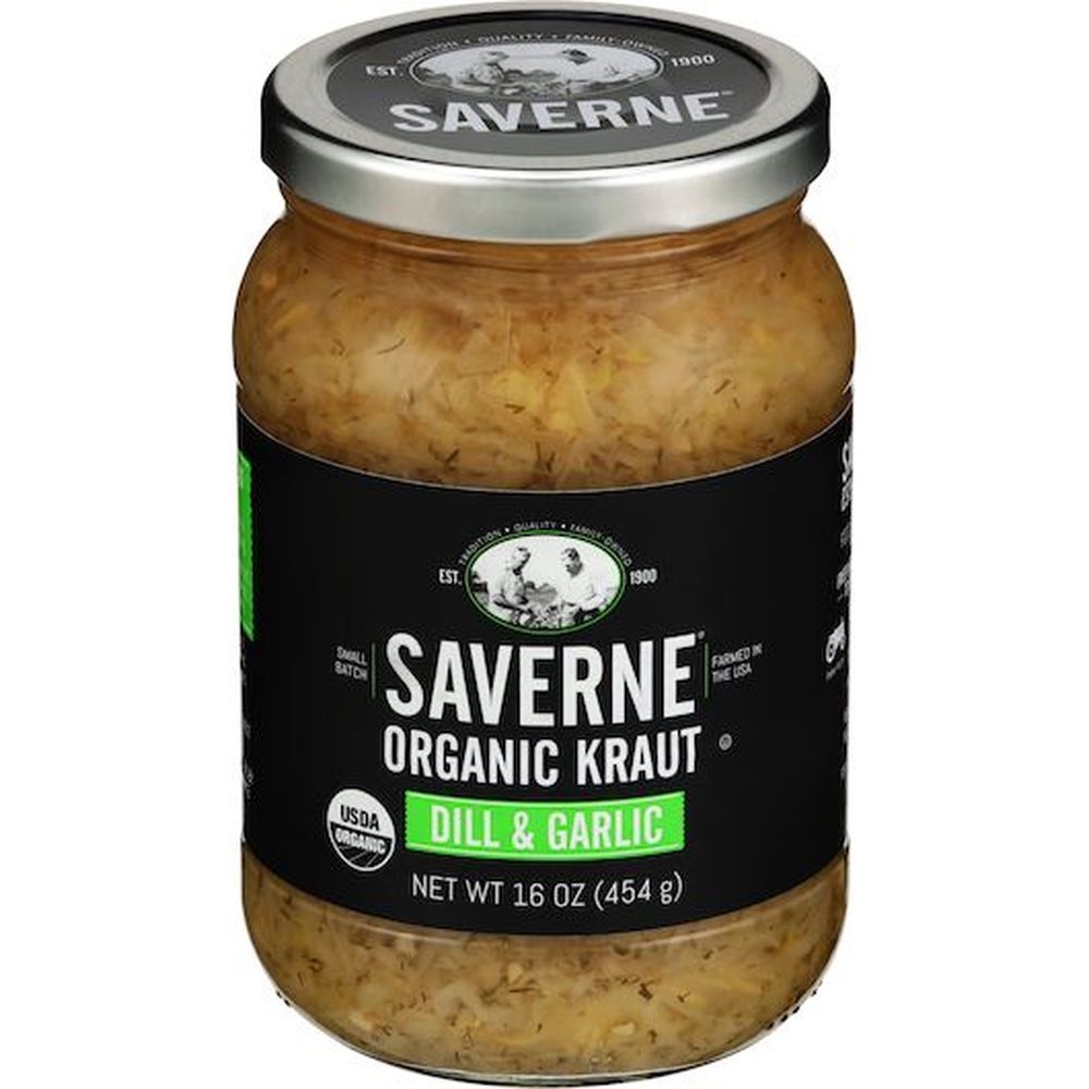 Saverne Organic French Dill Sauerkraut, 16 Ounce  -- 6 per case