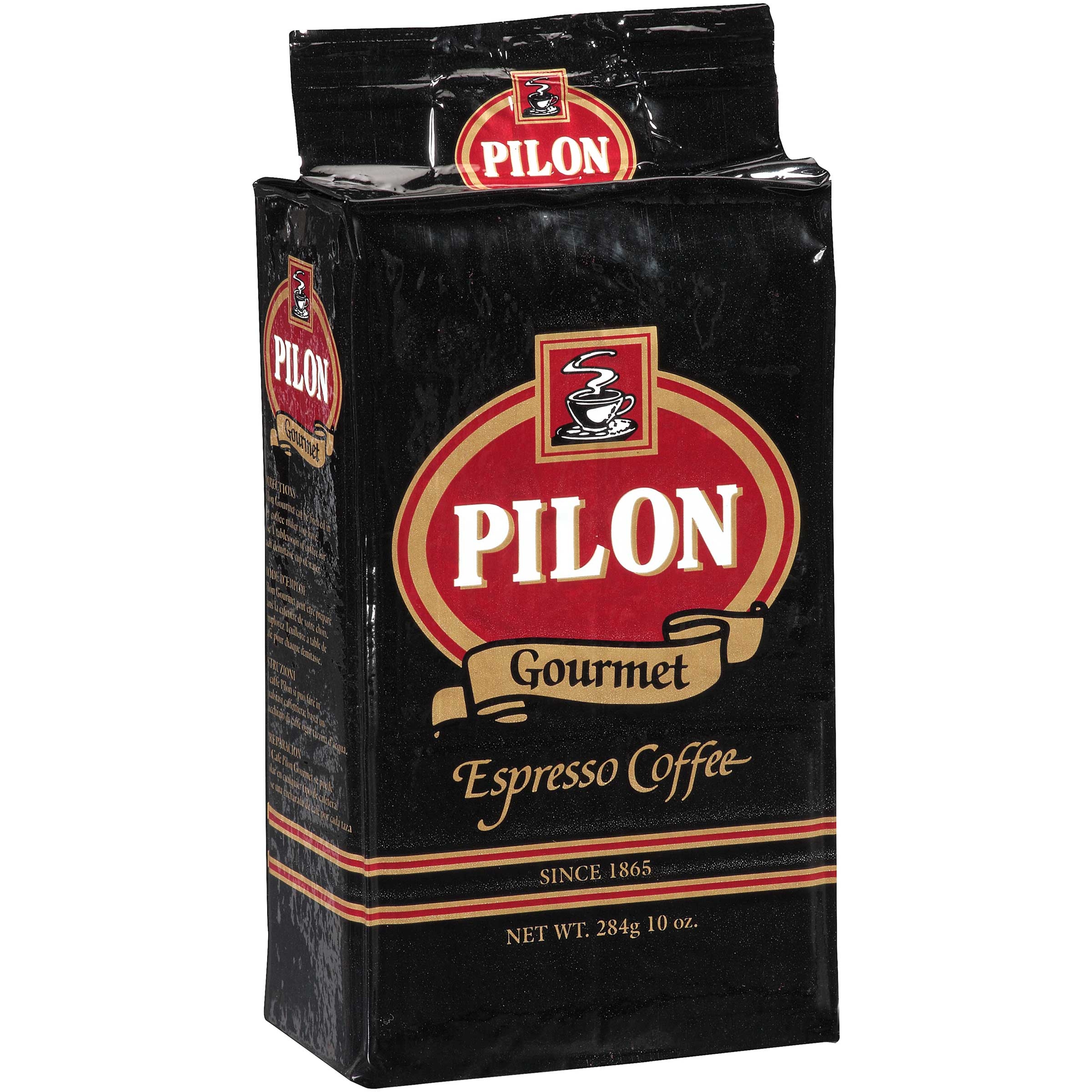 Pilon Gourmet Espresso Coffee, 10 Ounce -- 12 per case.