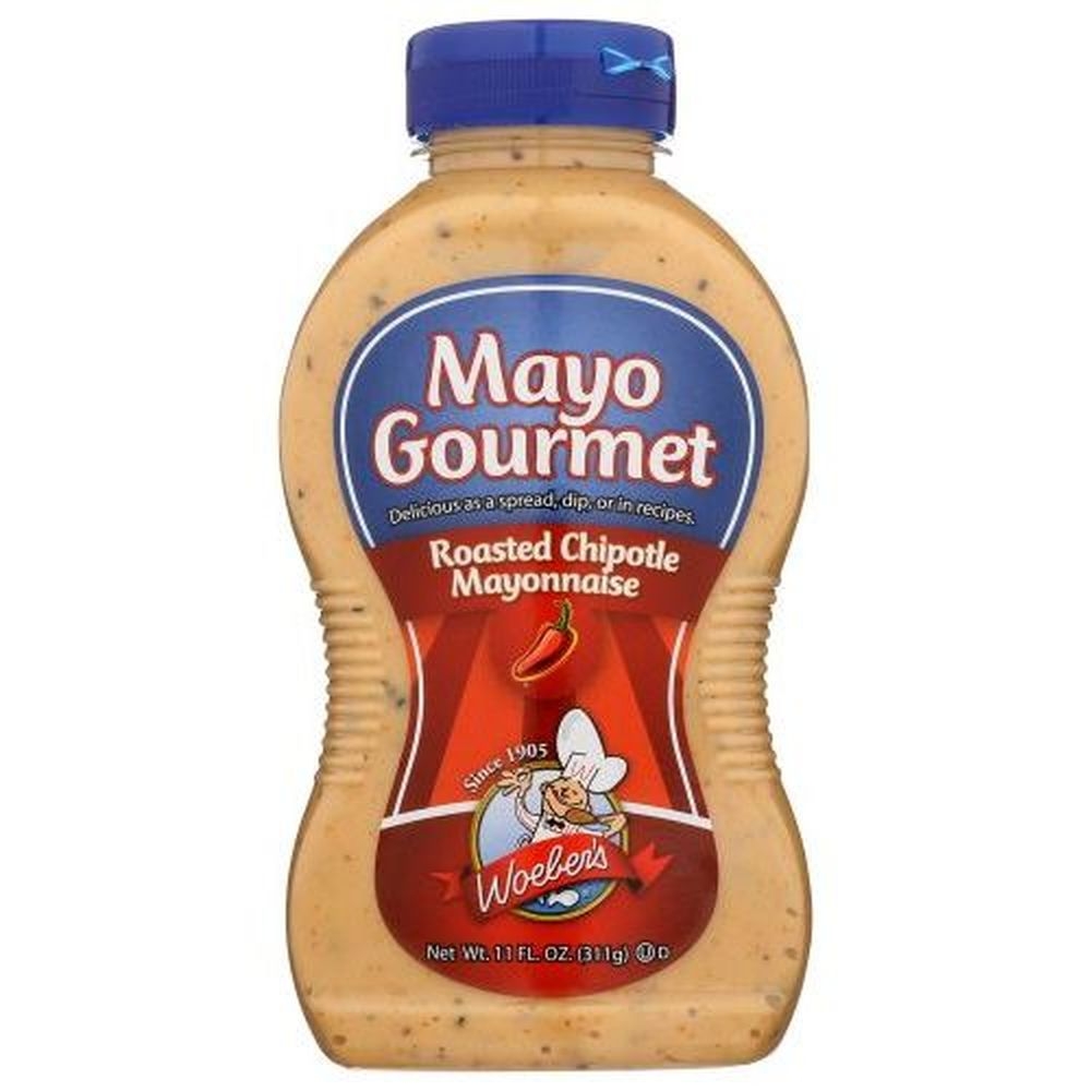 Woebers Roasted Chipotle Mayonnaise, 11 Ounce -- 6 per case