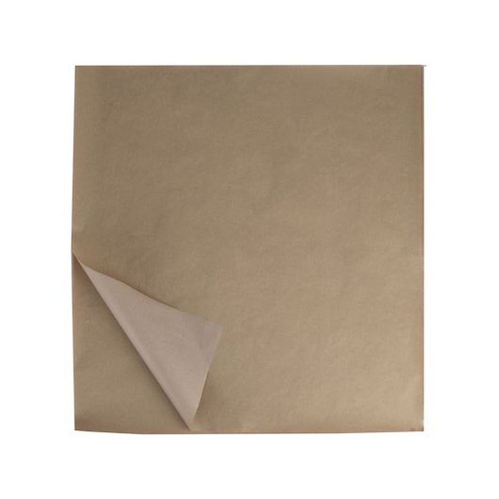 Durable Packaging 15 x 16 inch Natural/Kraft Grease Resistant Sheet, 1000 count - 3 per case