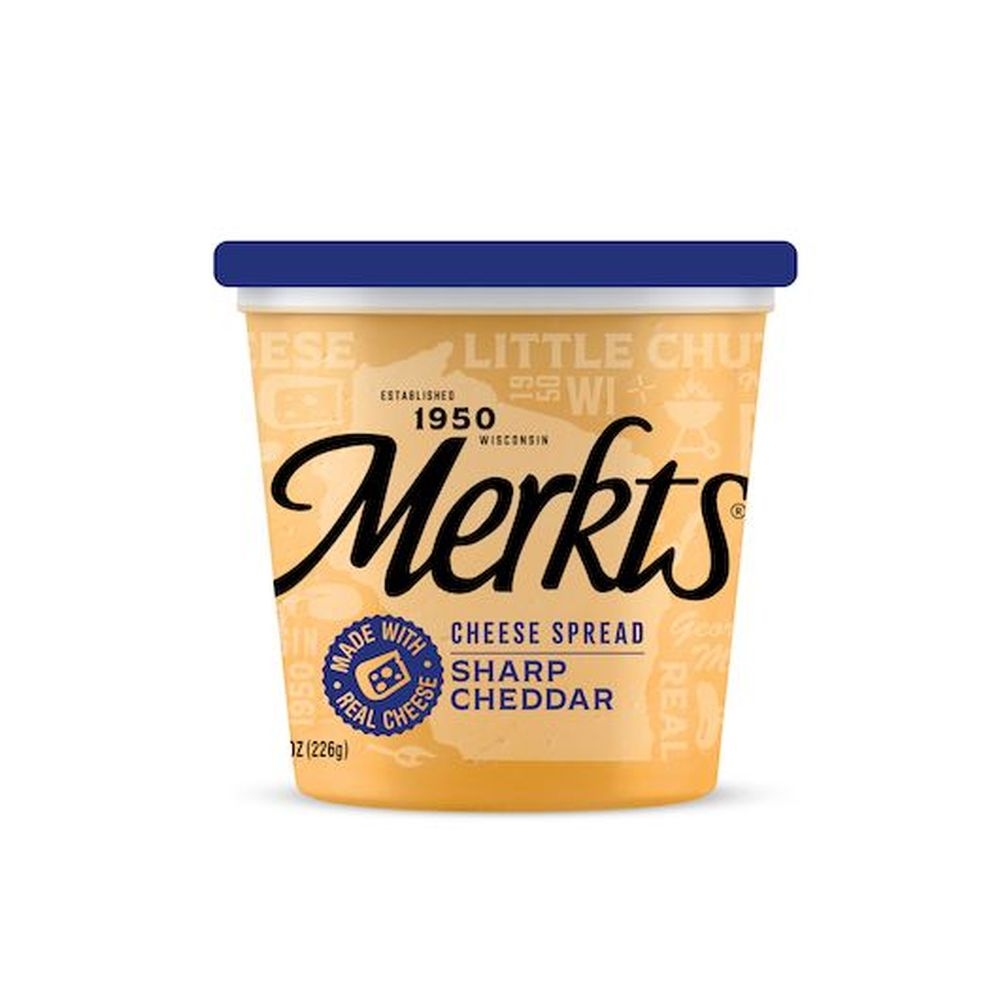 Merkts Sharp Cheddar Cheese Spread, 12.9 Ounce Cup -- 12 per case