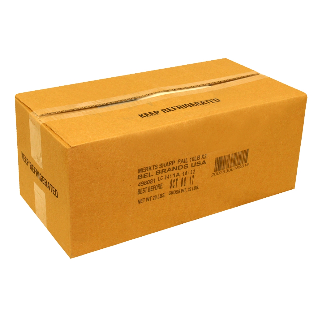 Merkts Sharp Cheddar Cheese Spread, 10 Pound -- 2 per case.