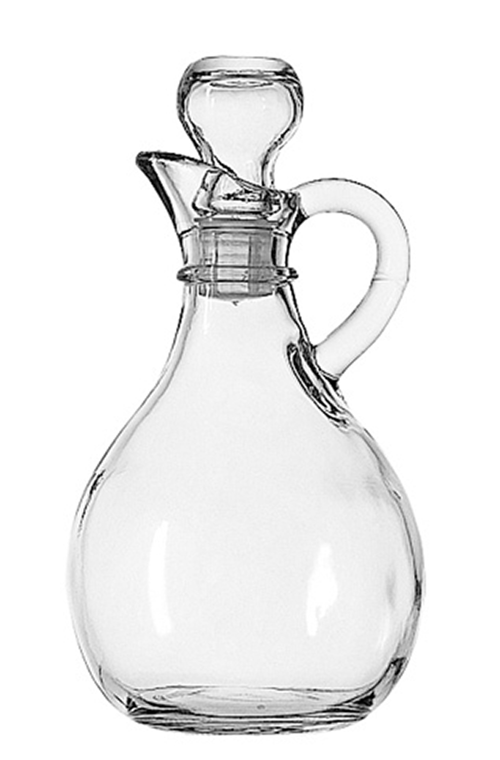 Anchor Hocking 10 Ounce Cruet with Presence Of Stopper -- 6 per case.