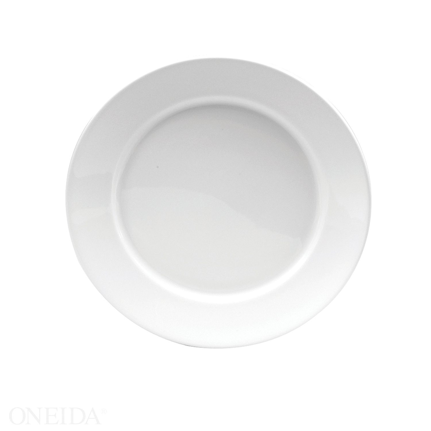 Oneida 4 Star Collection Sant Andrea Queensbury Undecorated Plate, 9 1/2 inch -- 24 per case.