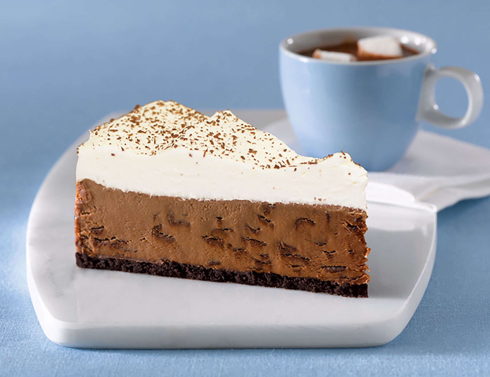Elis Hot Chocolate Cheesecake, 68 Ounce -- 2 per case.