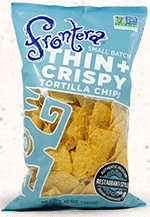 Frontera Thin and Crispy Chips, 10 Ounce Bag -- 12 per case