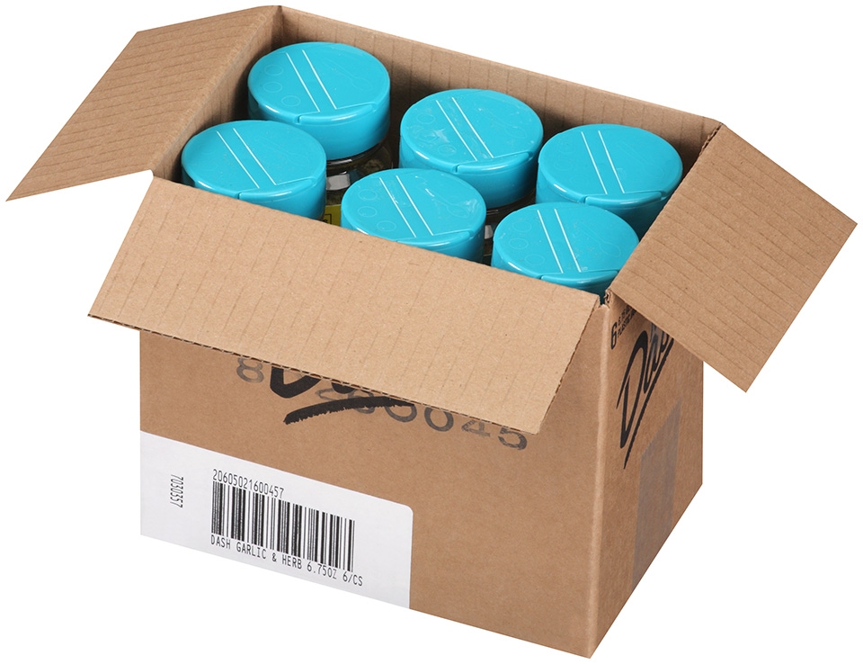 Mrs.Dash Garlic & Herb Seasoning - 6.75 oz. container, 6 per case