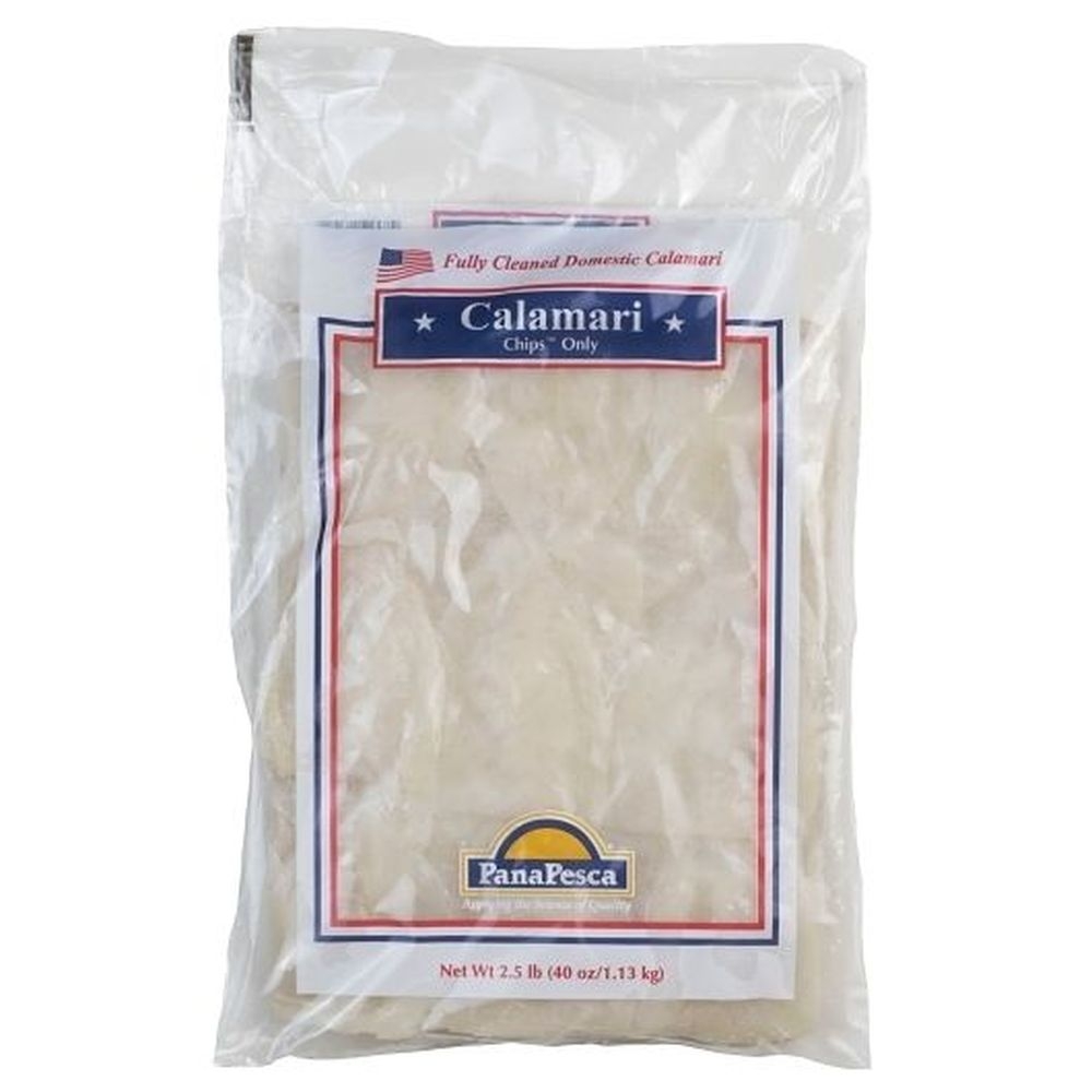 Panapesca Squid Chips, 2.5 Pound -- 4 per case