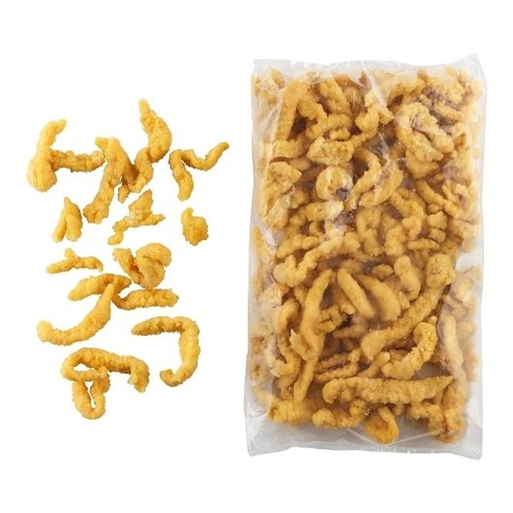 Panapesca Breaded Pre Fried Hand Schucked Sea Clam Strips, 1 Pound -- 6 per case