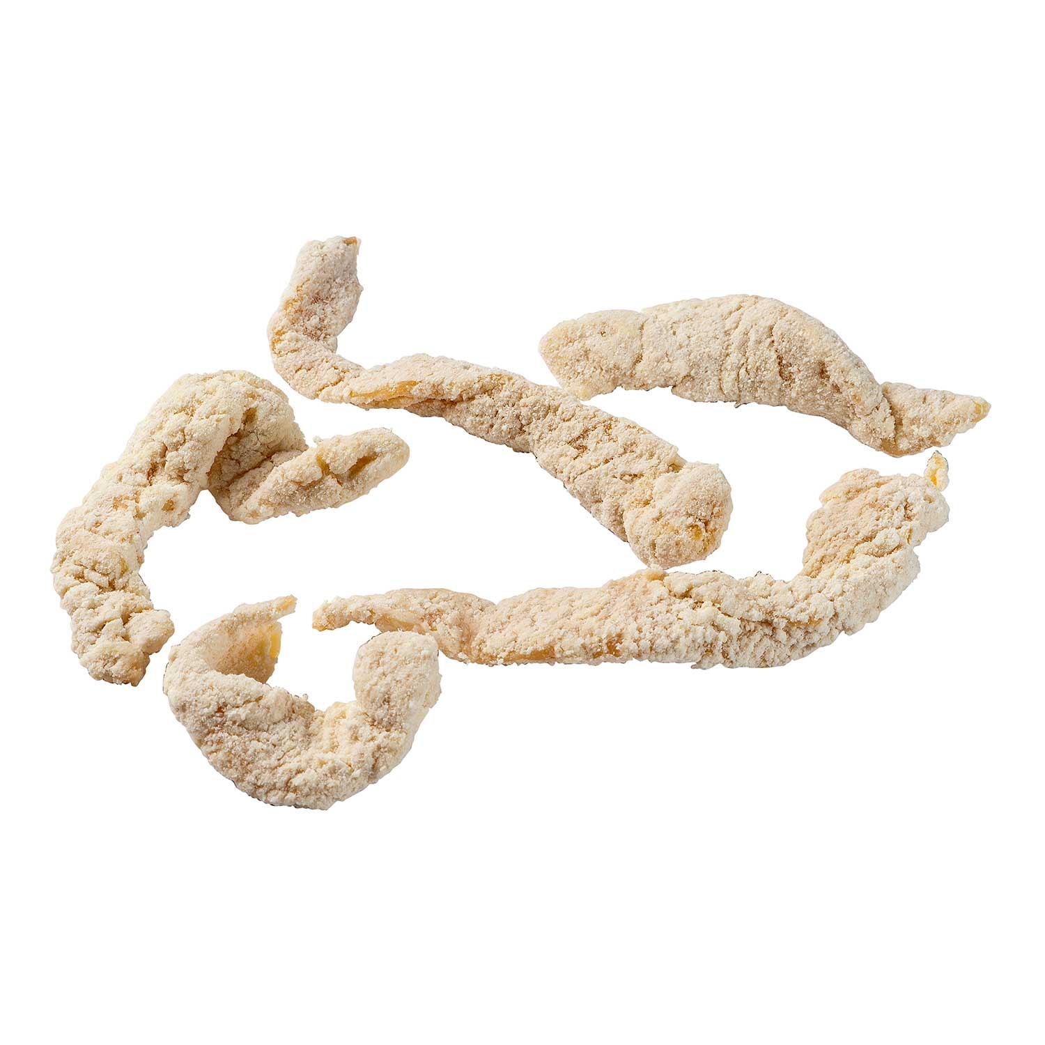 Pana Pesca Breaded Jumbo Clam Strip, 5 Pound -- 2 per case.