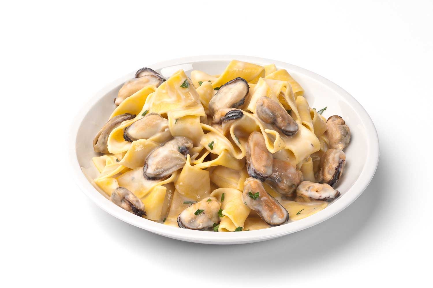 Panapesca 90 to 150 Count Cooked Mussel Meat, 8 Ounce -- 12 per case.