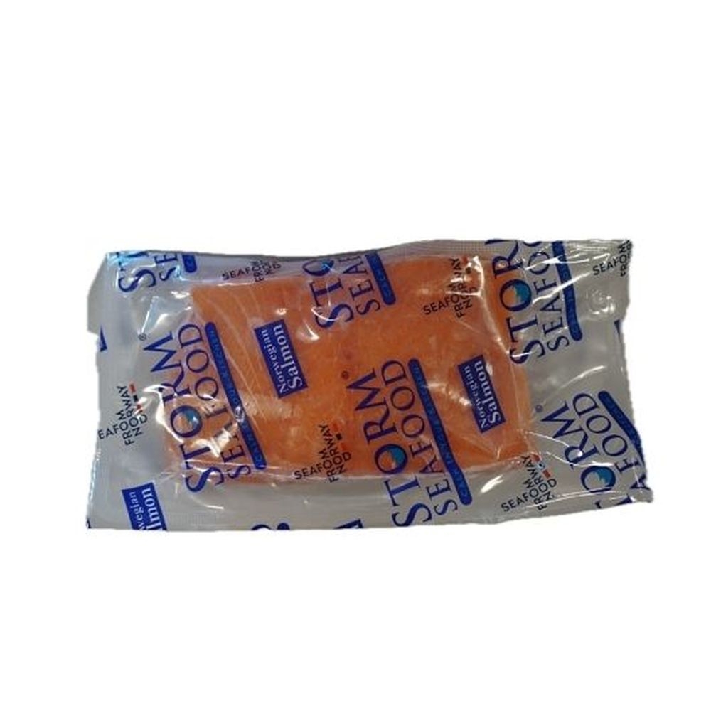 Storm 8 Ounce Atlantic Norwegian Salmon Portions, 10 Pound