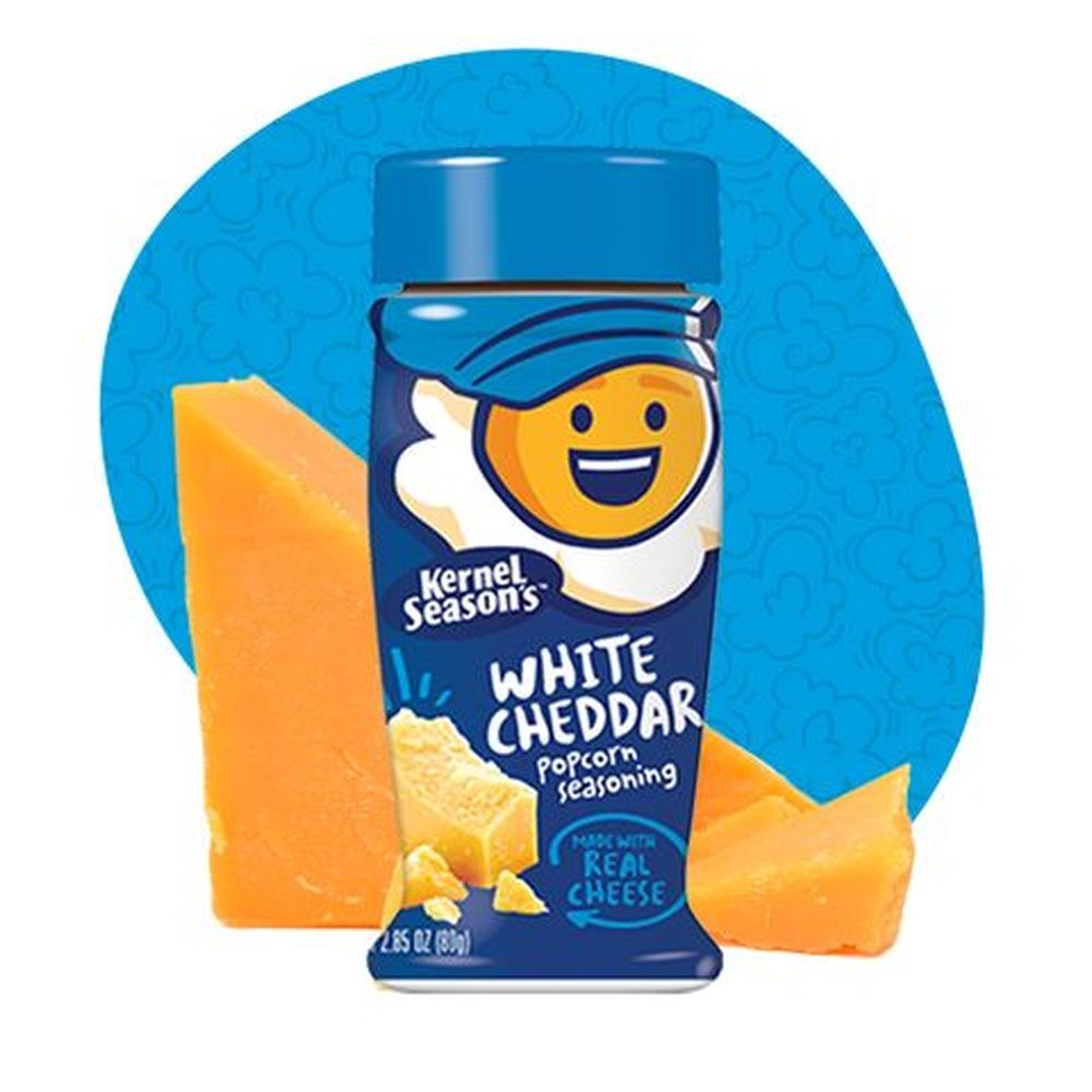 Kernel Seasons White Cheddar Flavored Popcorn Seasoning, 8.5 Ounce -- 6 per case