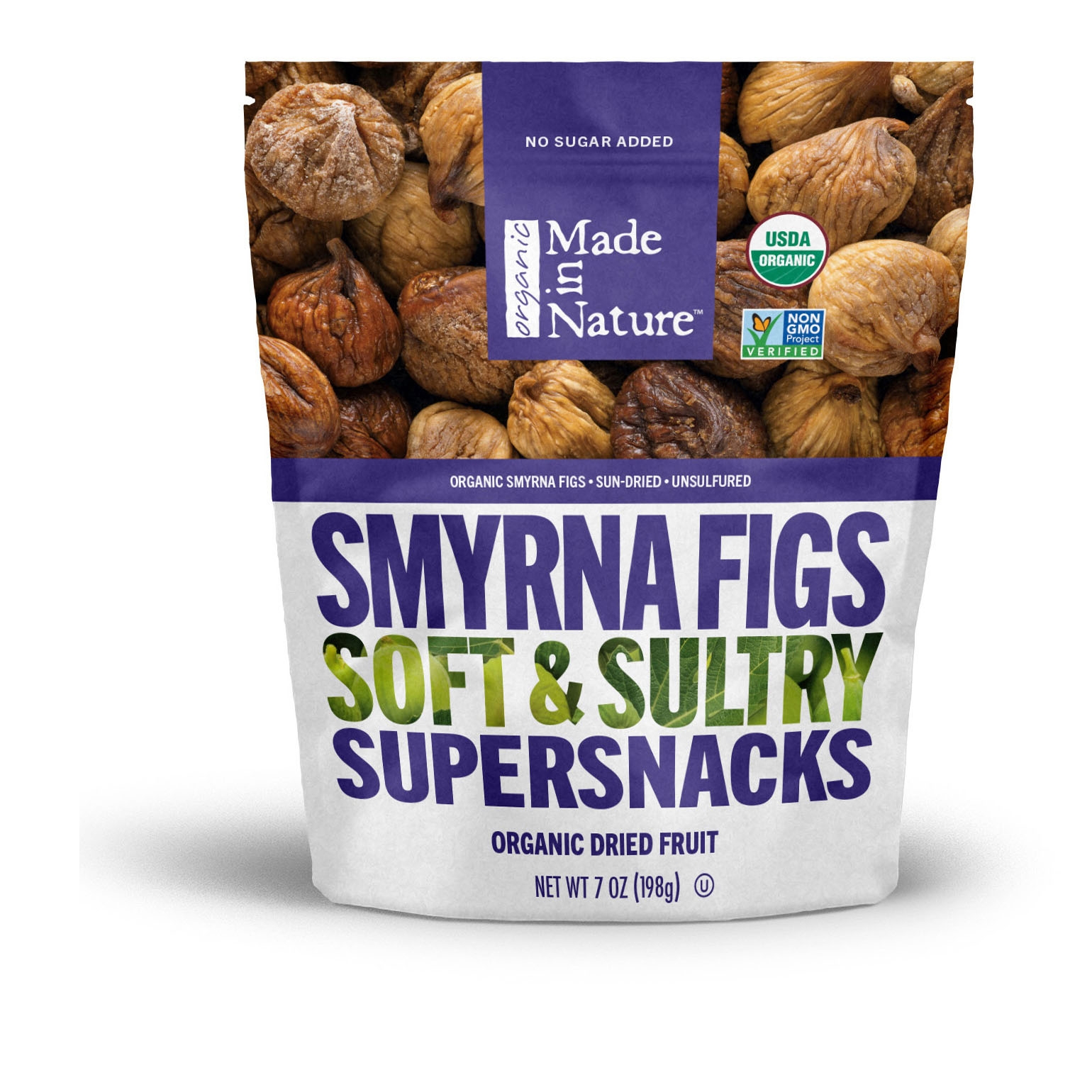 Made in Nature Fig Bar Dried Fruit, 7 Ounce -- 6 per case.