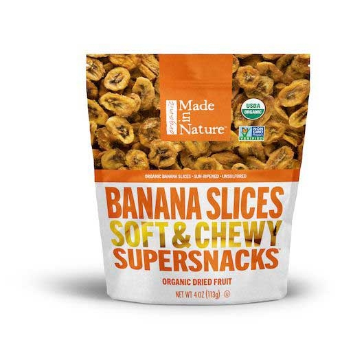 Made In Nature Banana Dried Fruit, 4 Ounce -- 6 per case